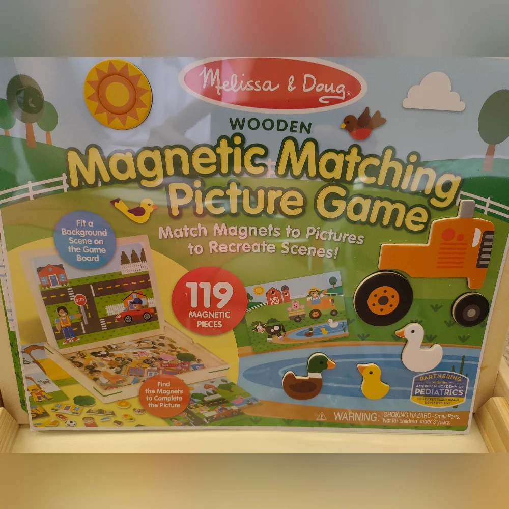 Melissa & Doug Magnetic Matching Picture Set
